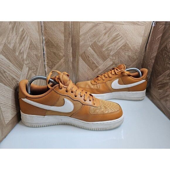 Nike Men Air Force 1 07 Lx NBHD brown Size 10 D39 - Picture 6 of 11